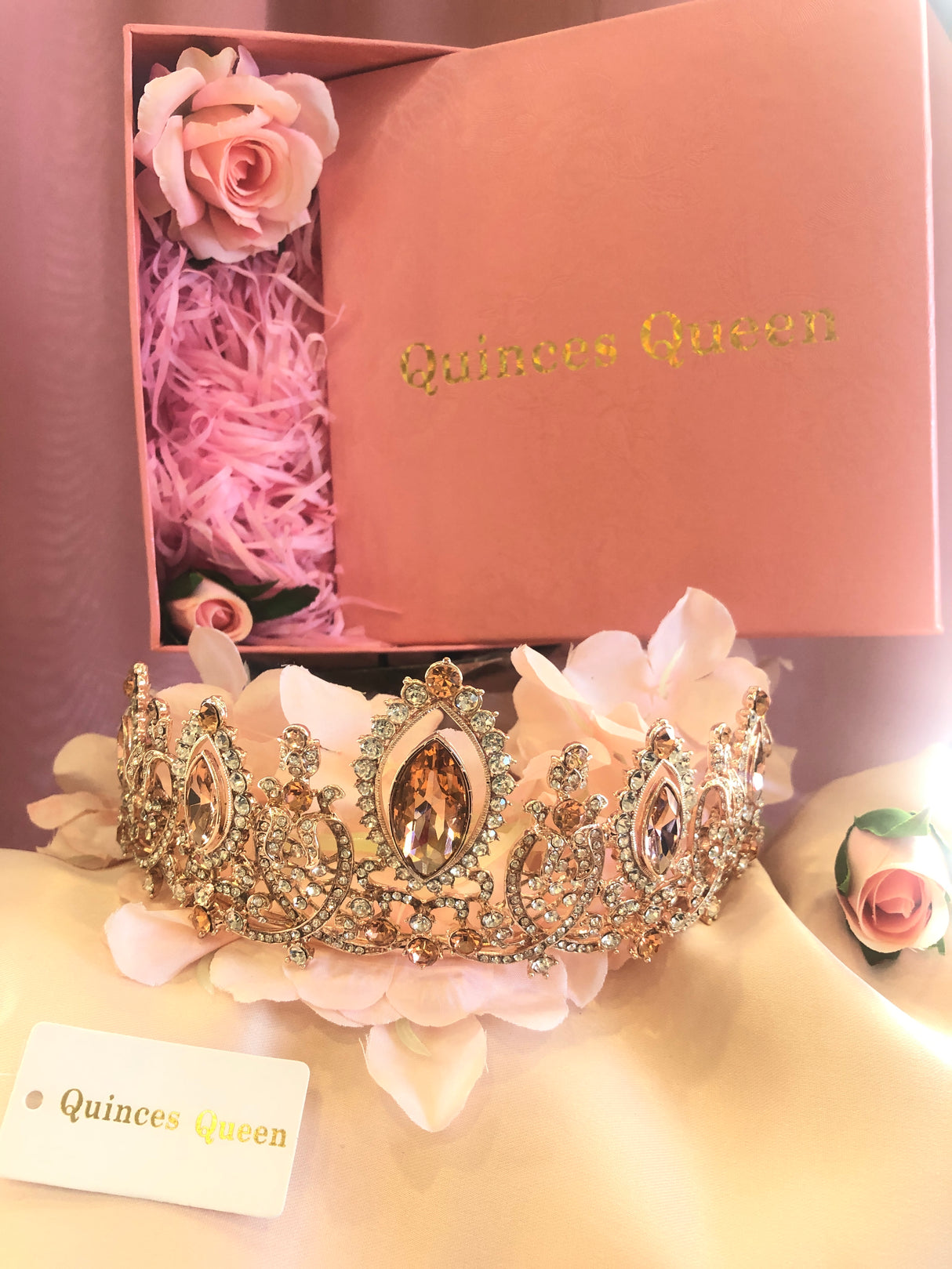 Grand Jeweled Half Crown