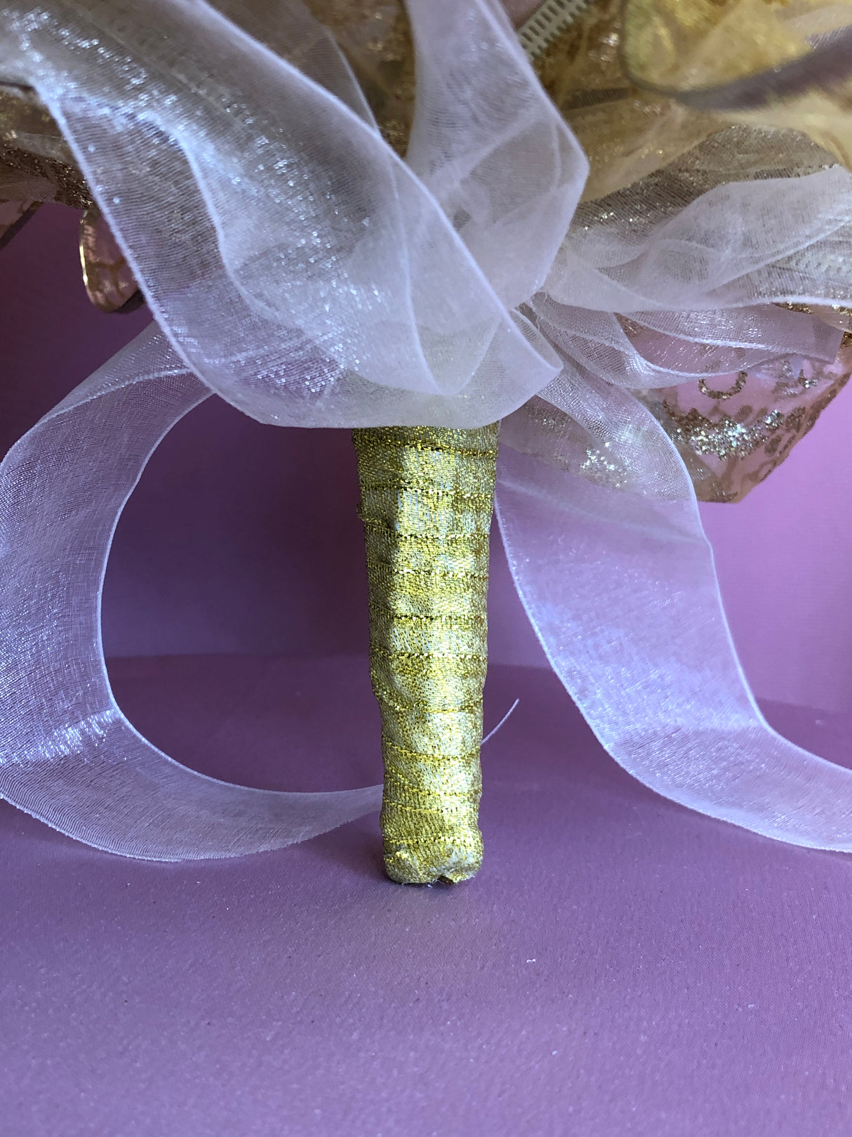 Gold Crystals Bouquet