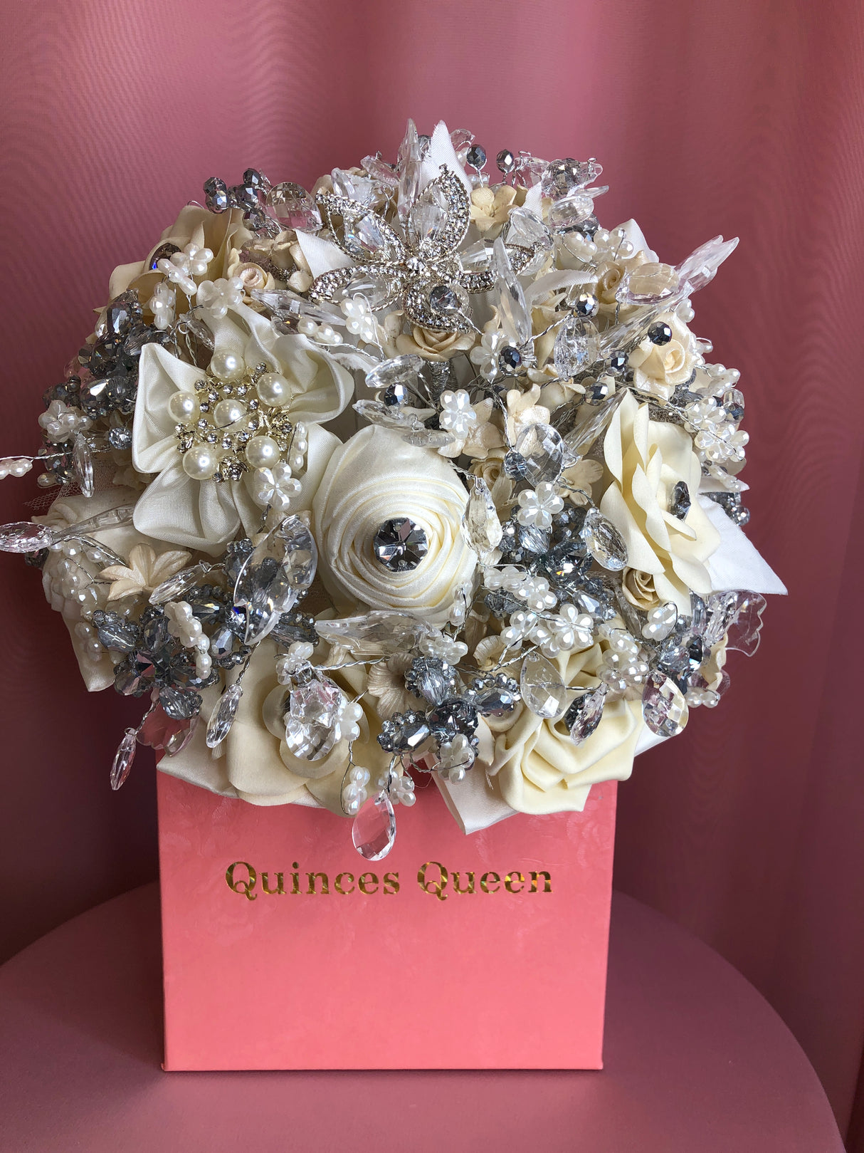 White Everything Bouquet