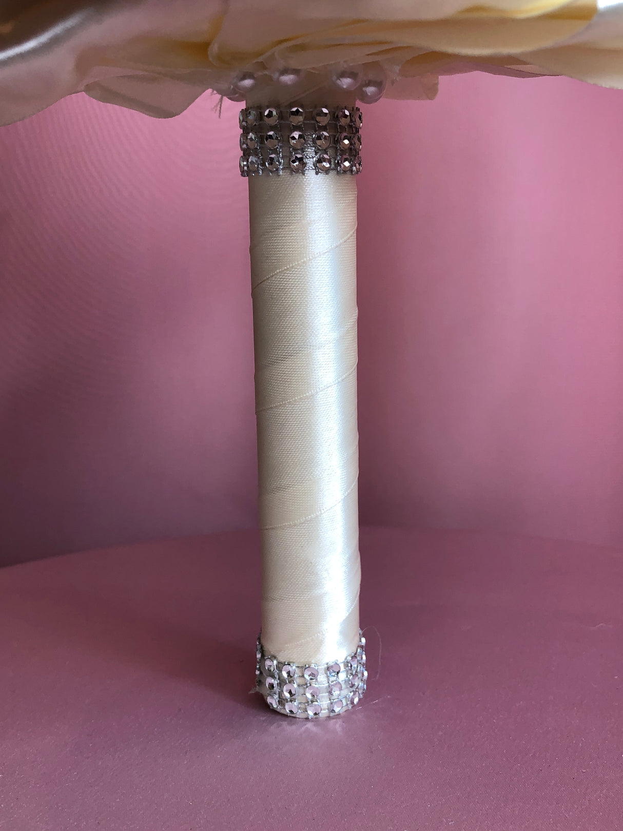 Ivory Silk Flowers Bouquet